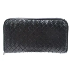 Bottega Veneta Intrecciato Long Wallet (Bi-Fold) (Pre-Owned)