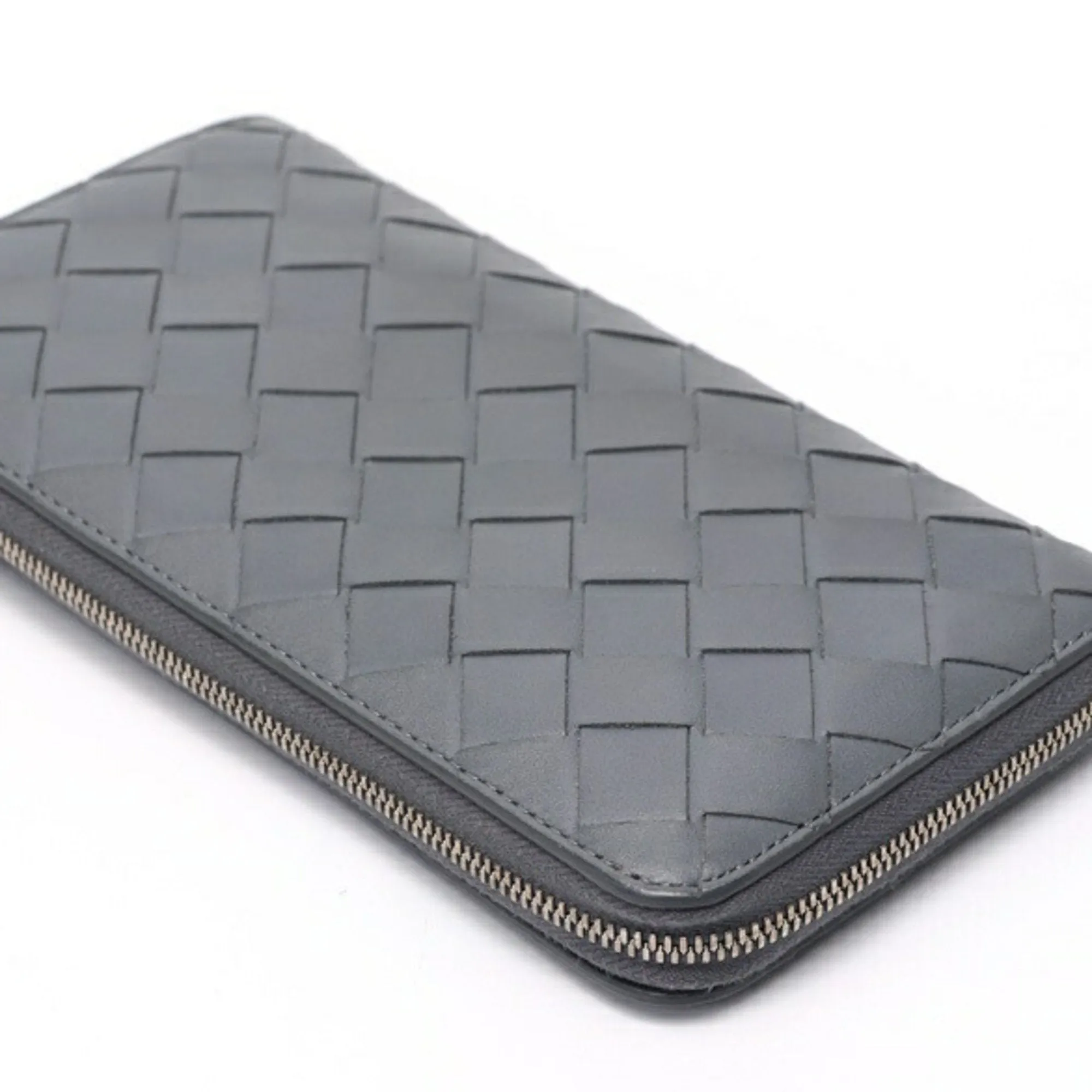 Bottega Veneta Intrecciato Long Wallet (Bi-Fold) (Pre-Owned)