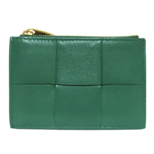 Bottega Veneta Leather Coin Purse/Coin Case (Pre-Owned)