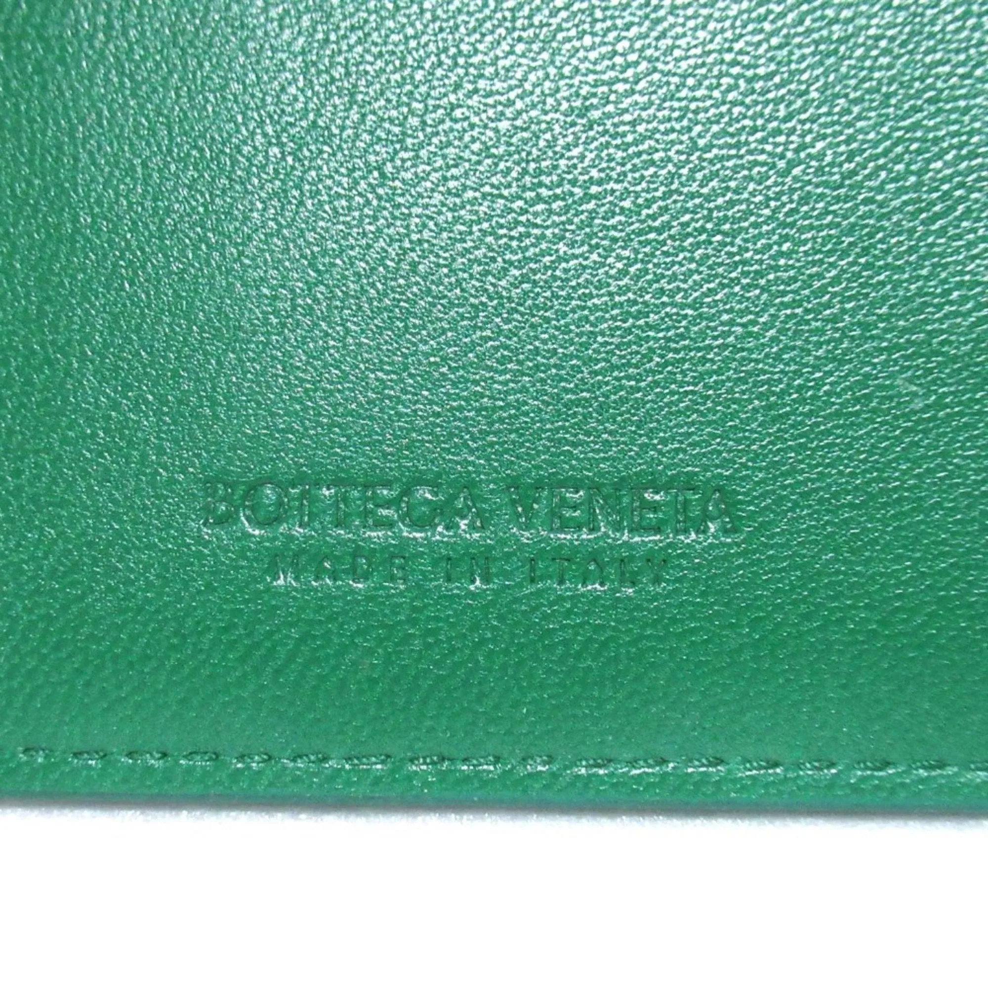 Bottega Veneta Leather Coin Purse/Coin Case (Pre-Owned)