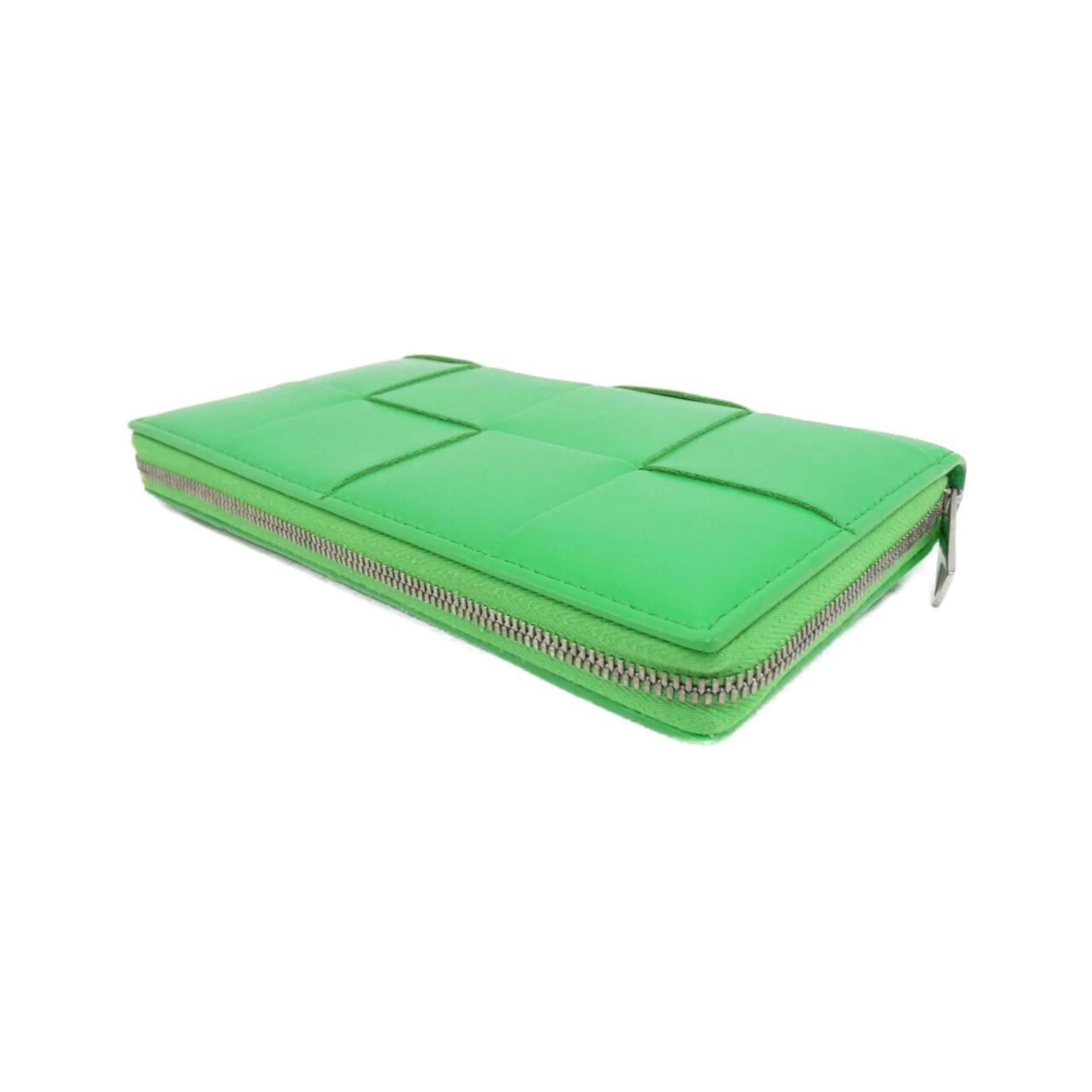 Bottega Veneta Leather Long Wallet (Bi-Fold) (Pre-Owned)