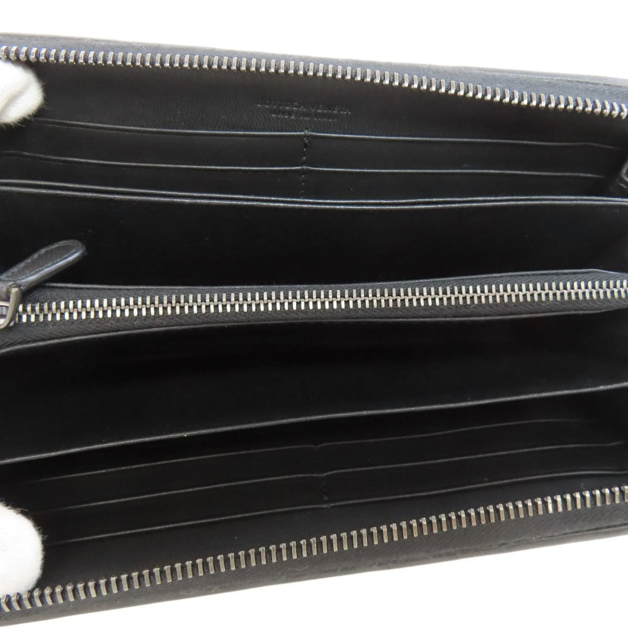 Bottega Veneta Leather Long Wallet (Bi-Fold) (Pre-Owned)
