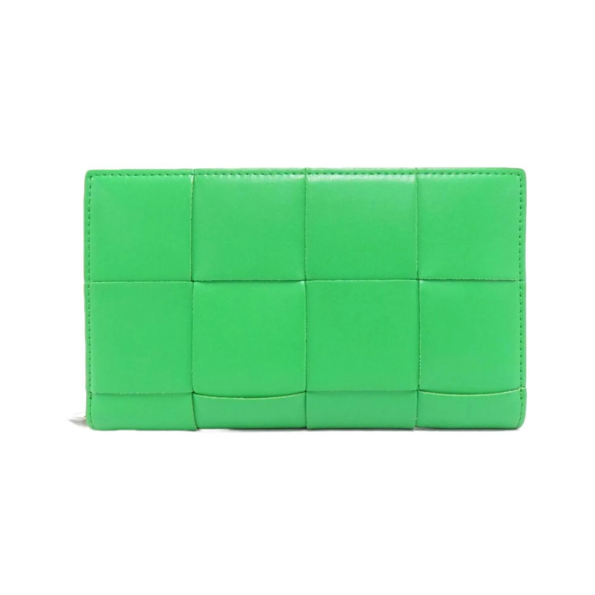 Bottega Veneta Leather Long Wallet (Bi-Fold) (Pre-Owned)