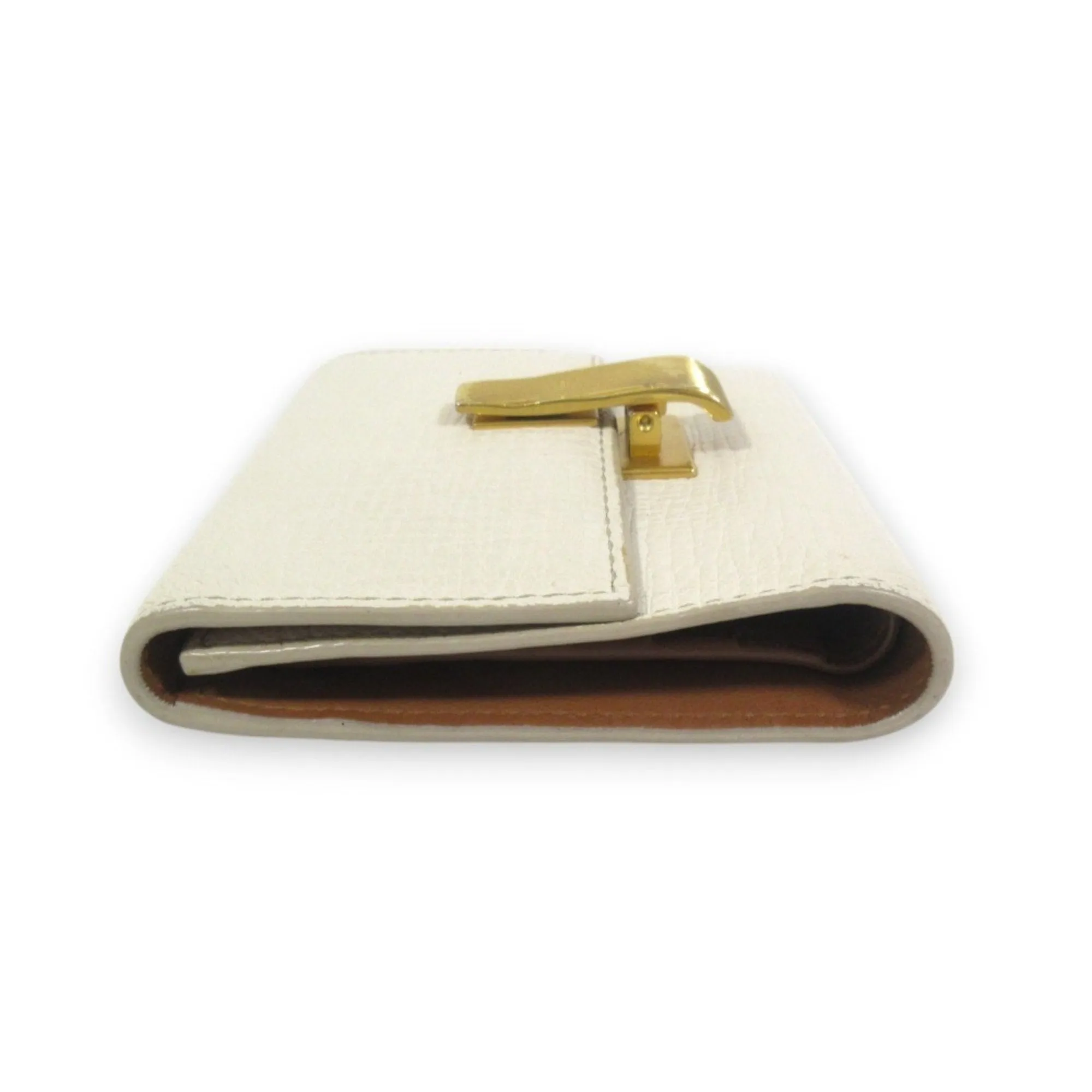 Bottega Veneta Leather Wallet (Tri-Fold) (Pre-Owned)
