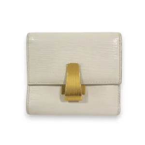 Bottega Veneta Leather Wallet (Tri-Fold) (Pre-Owned)