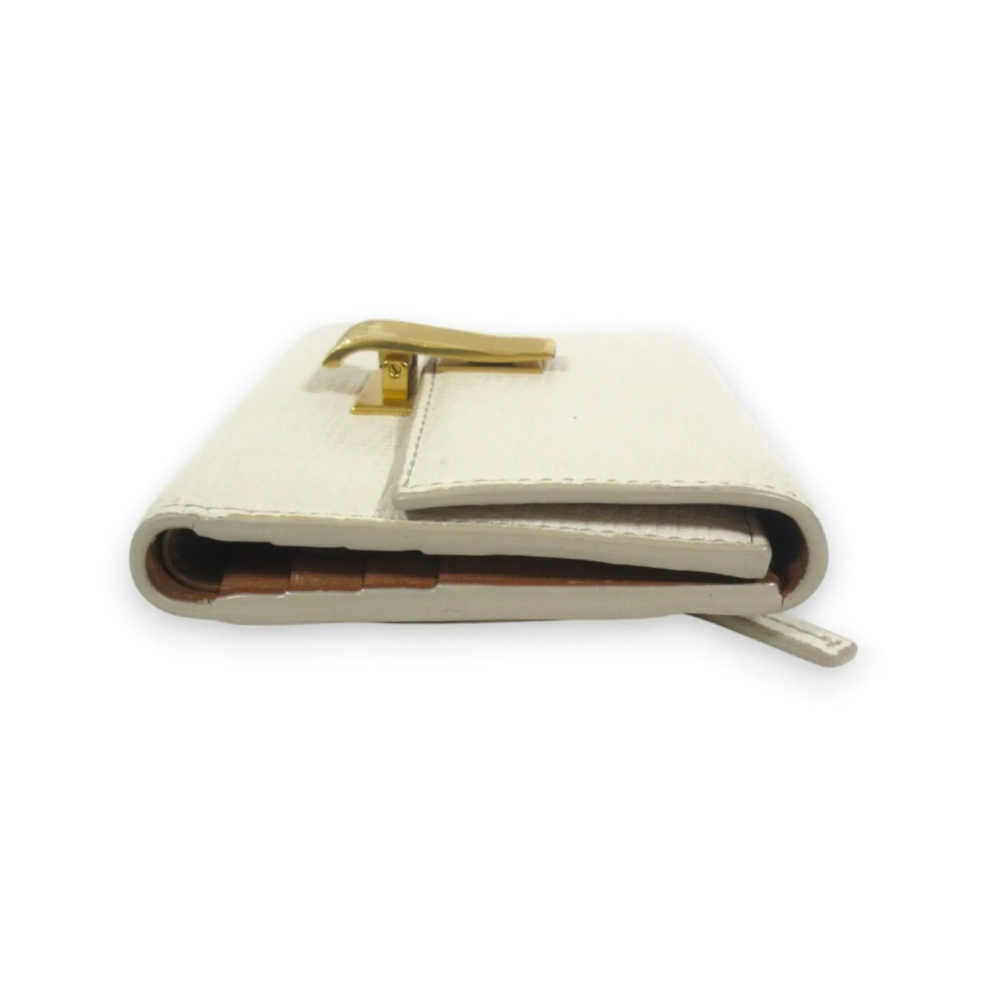 Bottega Veneta Leather Wallet (Tri-Fold) (Pre-Owned)