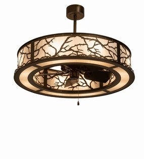 Branches Eight Light Chandel-Air Fandeliers FANS on sale now