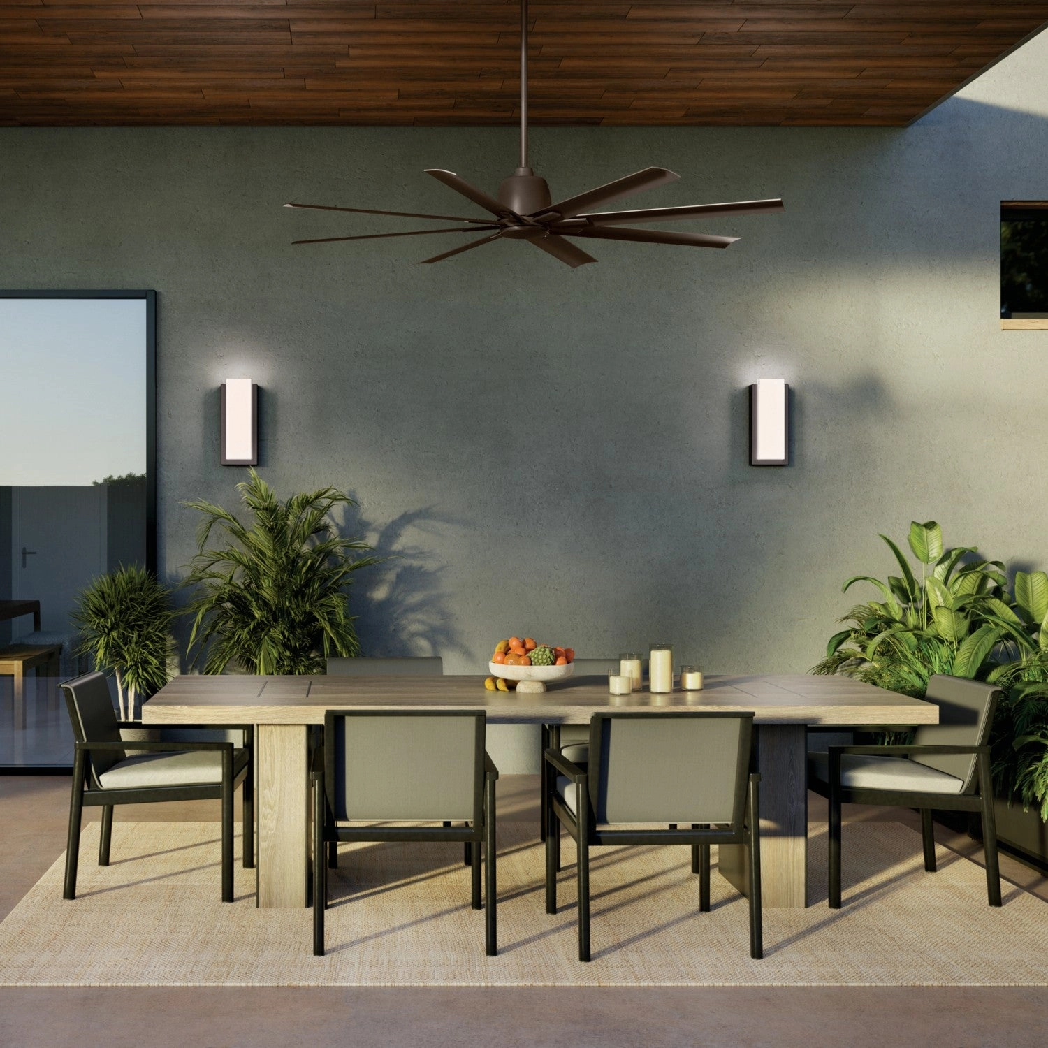 Breda 75"Ceiling Fan Satin Natural Bronze Large Ceiling Fans online store