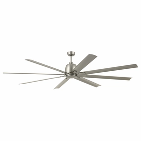 Breda 84"Ceiling Fan Brushed Nickel Large Fans FANS best price