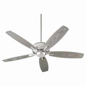 Breeze Patio 52"Patio Fan Satin Nickel Exterior Fans FANS limited time offer