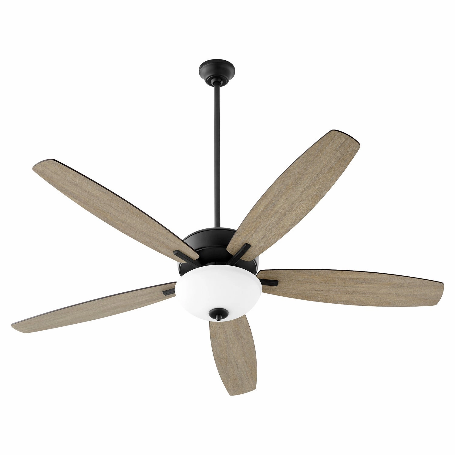 Breeze Patio 60"Patio Fan Textured Black Outdoor Fans sale online