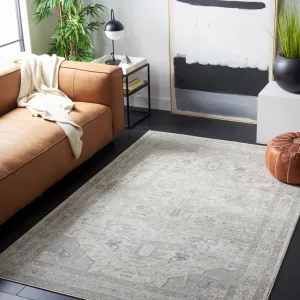 Brentwood Machine Made Area Rug, Ivory / Grey Traditional Style Easy Care Area Rugs weekend promo