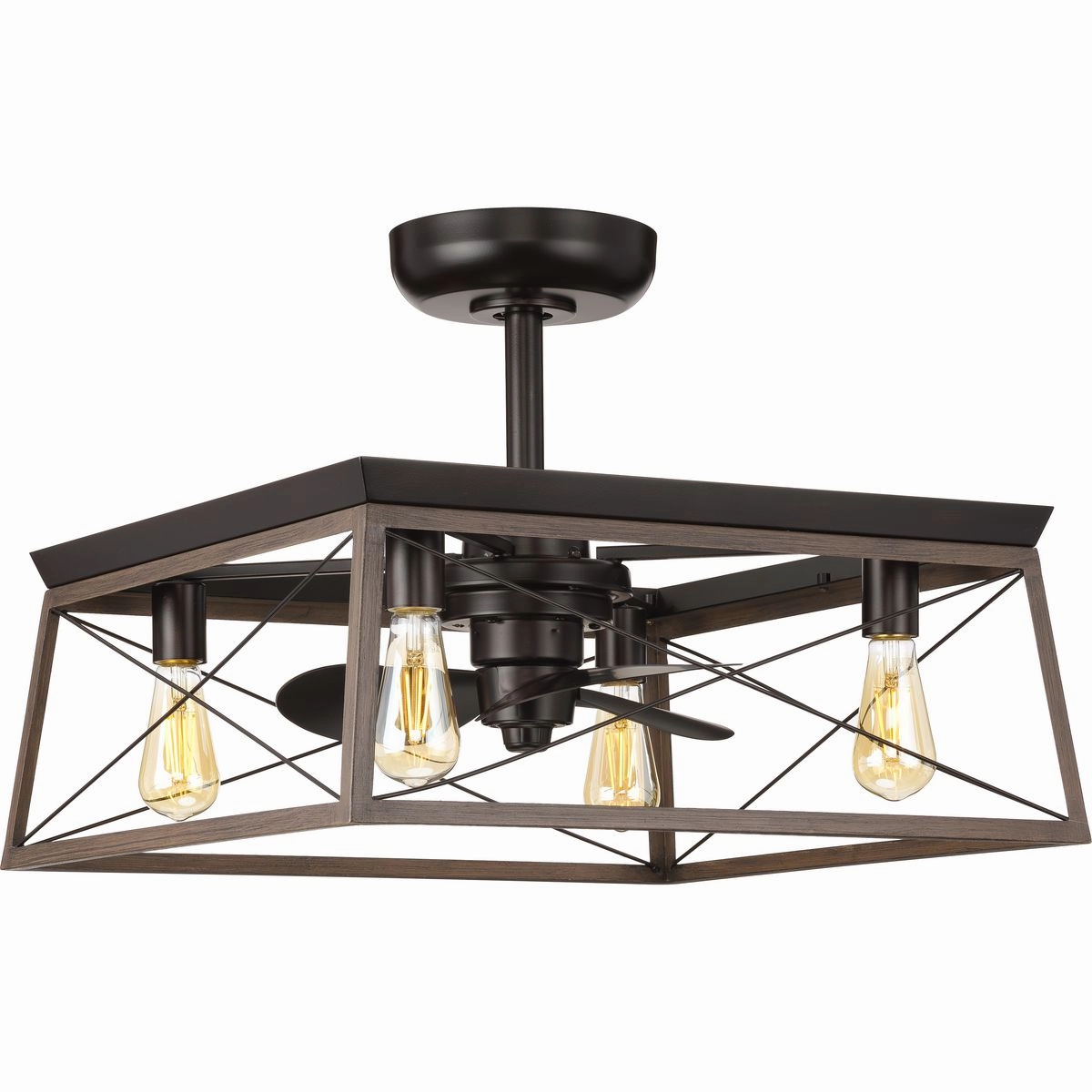 Briarwood 22"Ceiling Fan Antique Bronze Fandeliers at discount prices