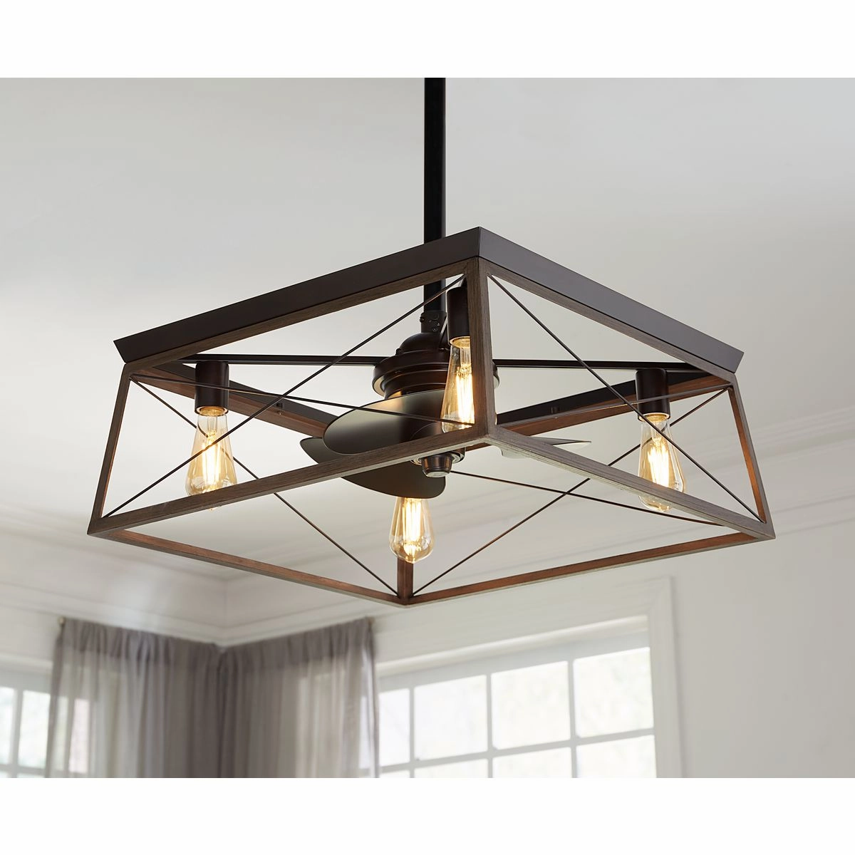 Briarwood 22"Ceiling Fan Antique Bronze Fandeliers at discount prices
