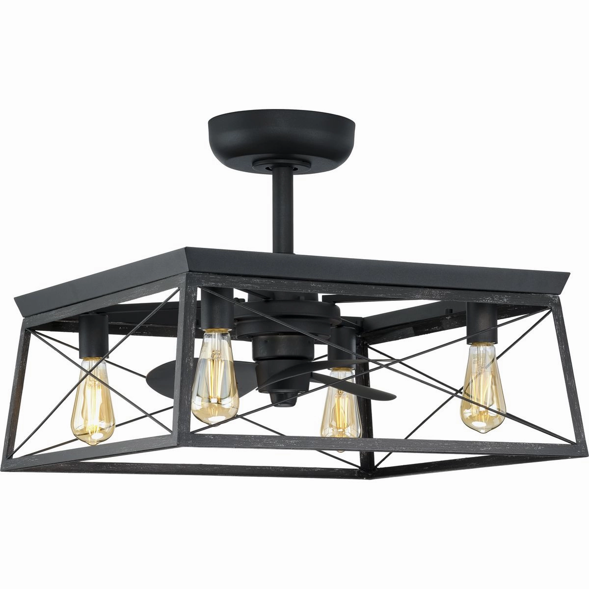 Briarwood 22"Ceiling Fan Matte Black Fandeliers at discount prices