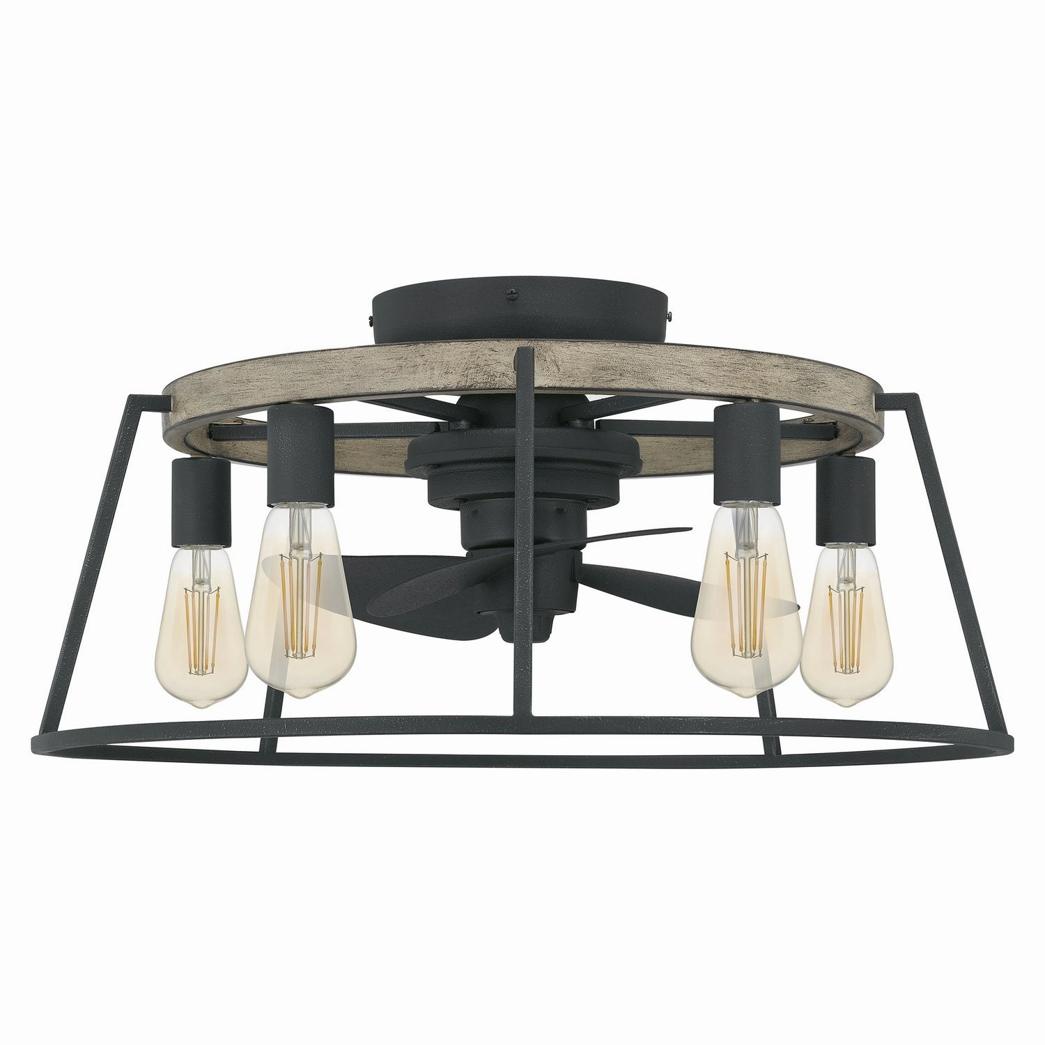 Brockton Five Light Fandelier Grey Ash Fandeliers at discount prices