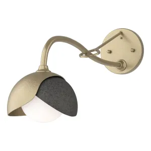 Brooklyn 1-Light Double Shade Long-Arm Sconce Bathroom Lighting energy saving sale