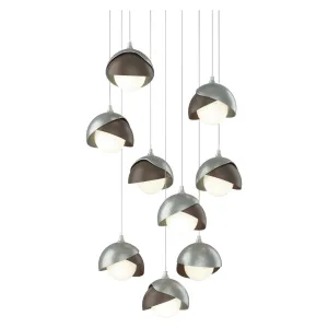 Brooklyn 9-Light Double Shade Pendant Bathroom Lighting online savings