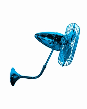 Bruna Parede 19"Ceiling Fan Agua Marinha Wall Fans Cooling Combo