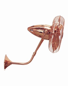 Bruna Parede 19"Ceiling Fan Polished Copper Small Fans FANS special offer