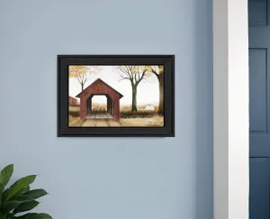 Bucks County Bridge 2 Black Framed Print Wall Art Discount Wall Decor Sets