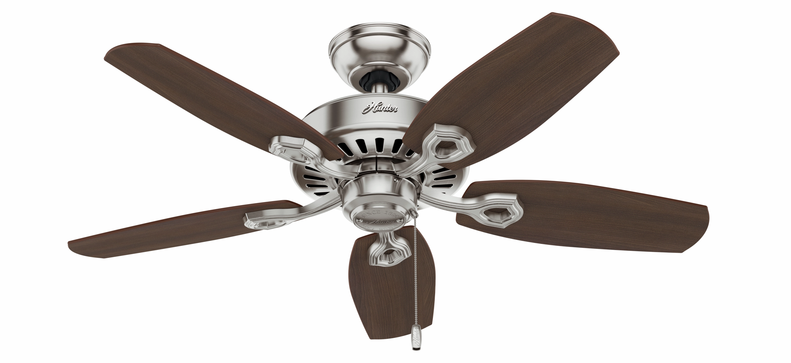 Builder 42"Ceiling Fan Brushed Nickel Small Room Fans sale
