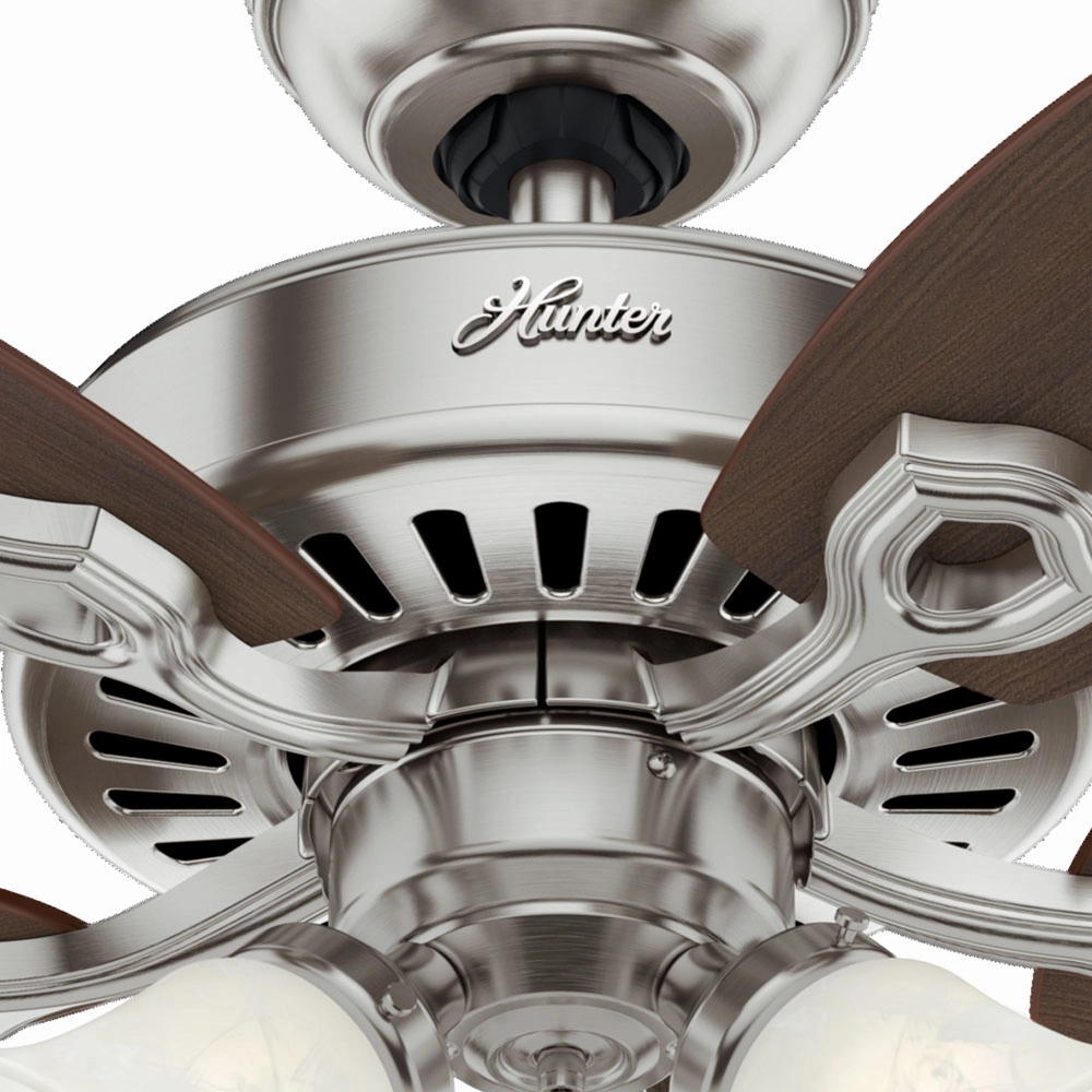 Builder 42"Ceiling Fan Brushed Nickel Small Room Fans sale