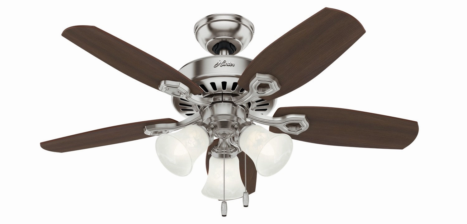 Builder 42"Ceiling Fan Brushed Nickel Small Fans FANS special offer