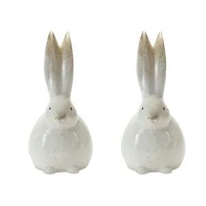 Bunny (Set of 2) 11.75"H Terra Cotta Decorative Accessories last chance deals