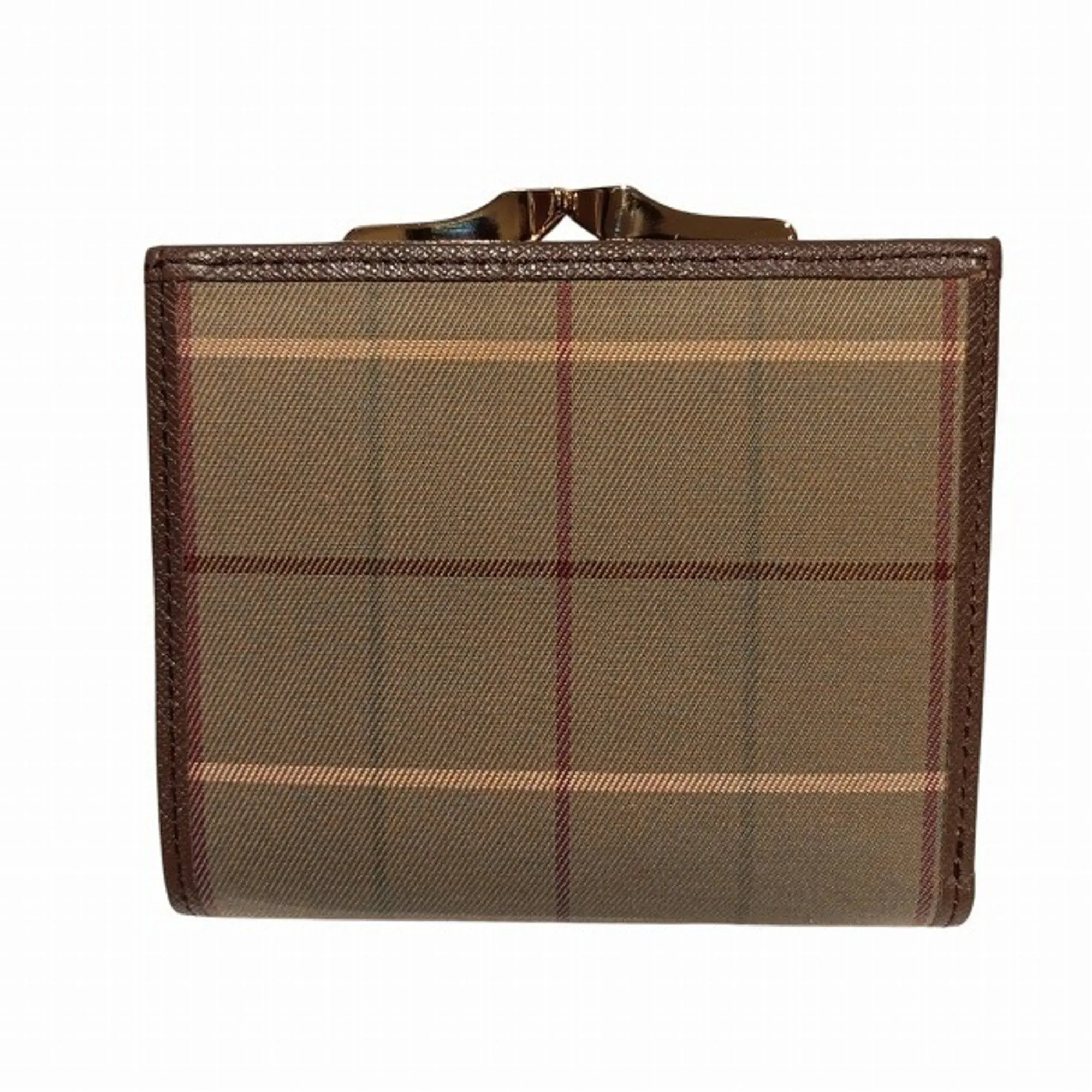 Burberry Canvas Leather Wallet (Bi-Fold) (Pre-Owned)