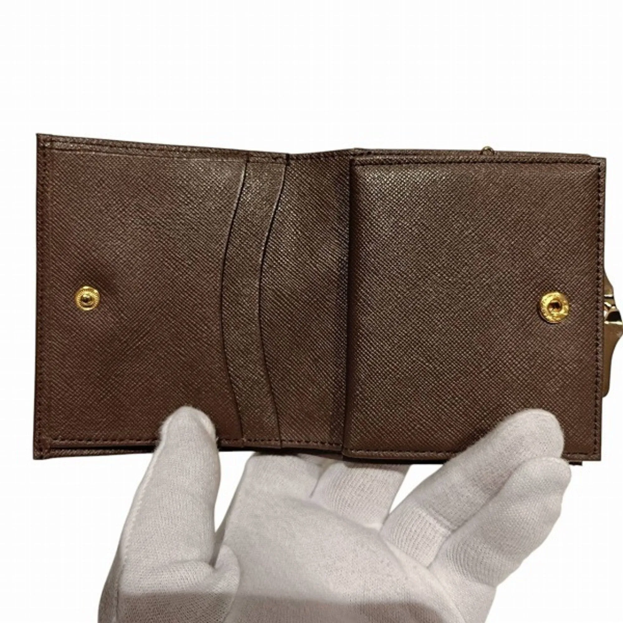 Burberry Canvas Leather Wallet (Bi-Fold) (Pre-Owned)