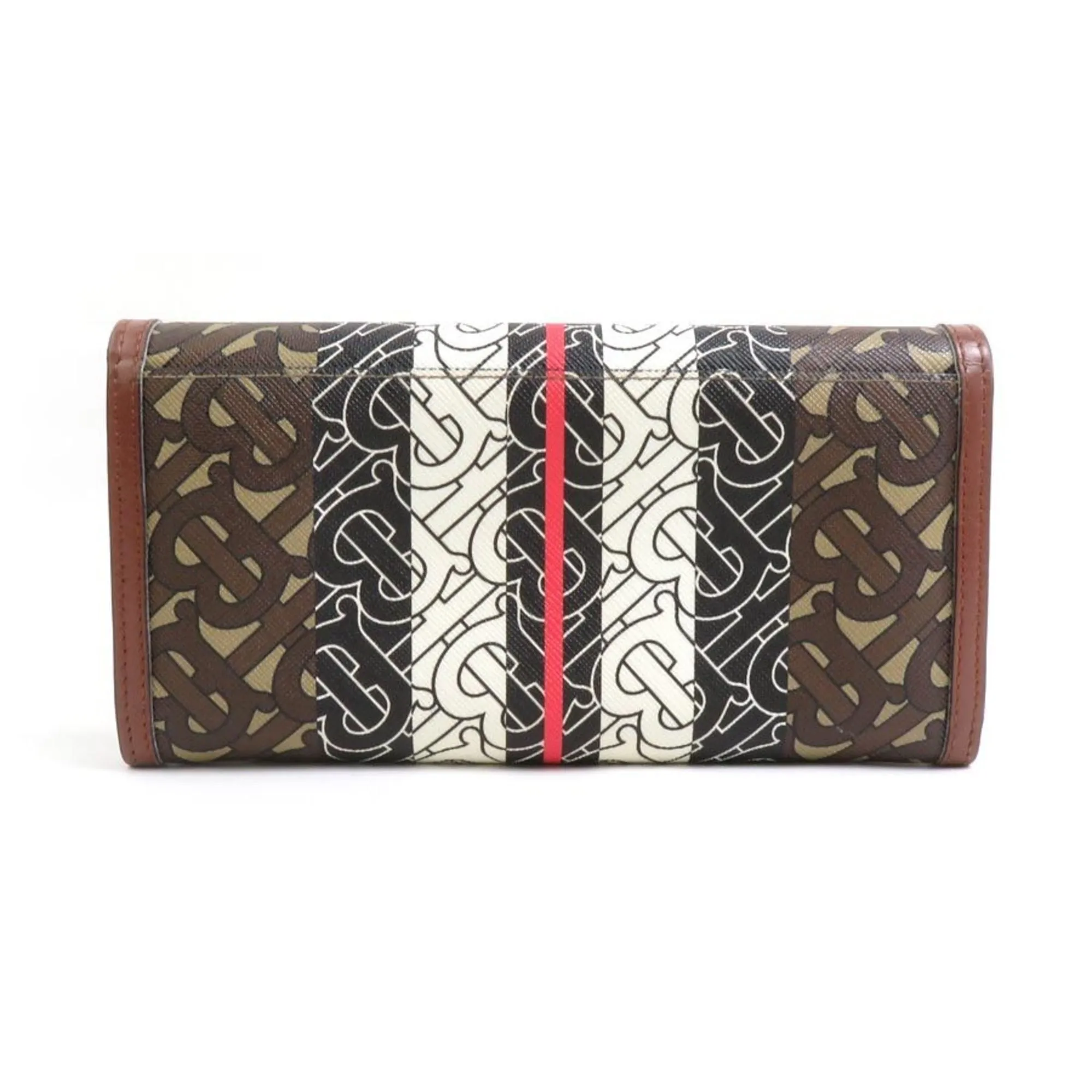 Burberry  Coated Canvas Long Wallet (Bi-Fold) (Pre-Owned)