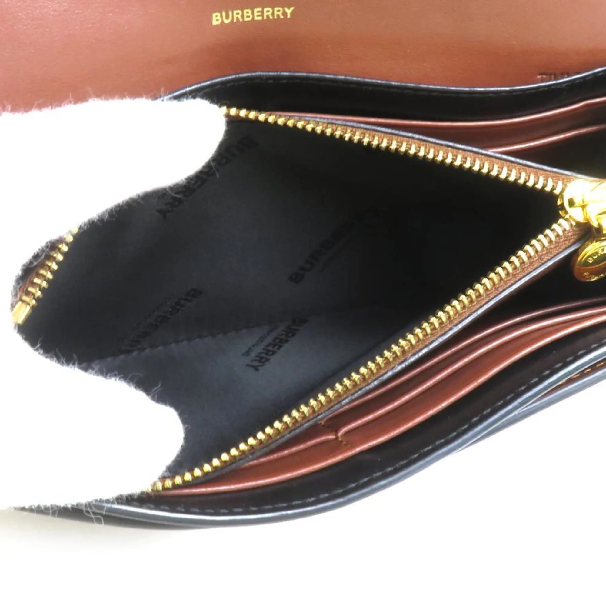 Burberry  Coated Canvas Long Wallet (Bi-Fold) (Pre-Owned)