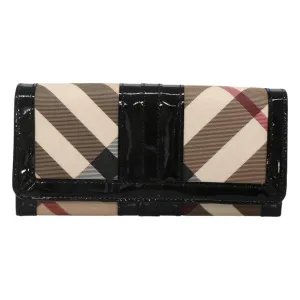 Burberry Nova Check Canvas Wallet (Pre-Owned)