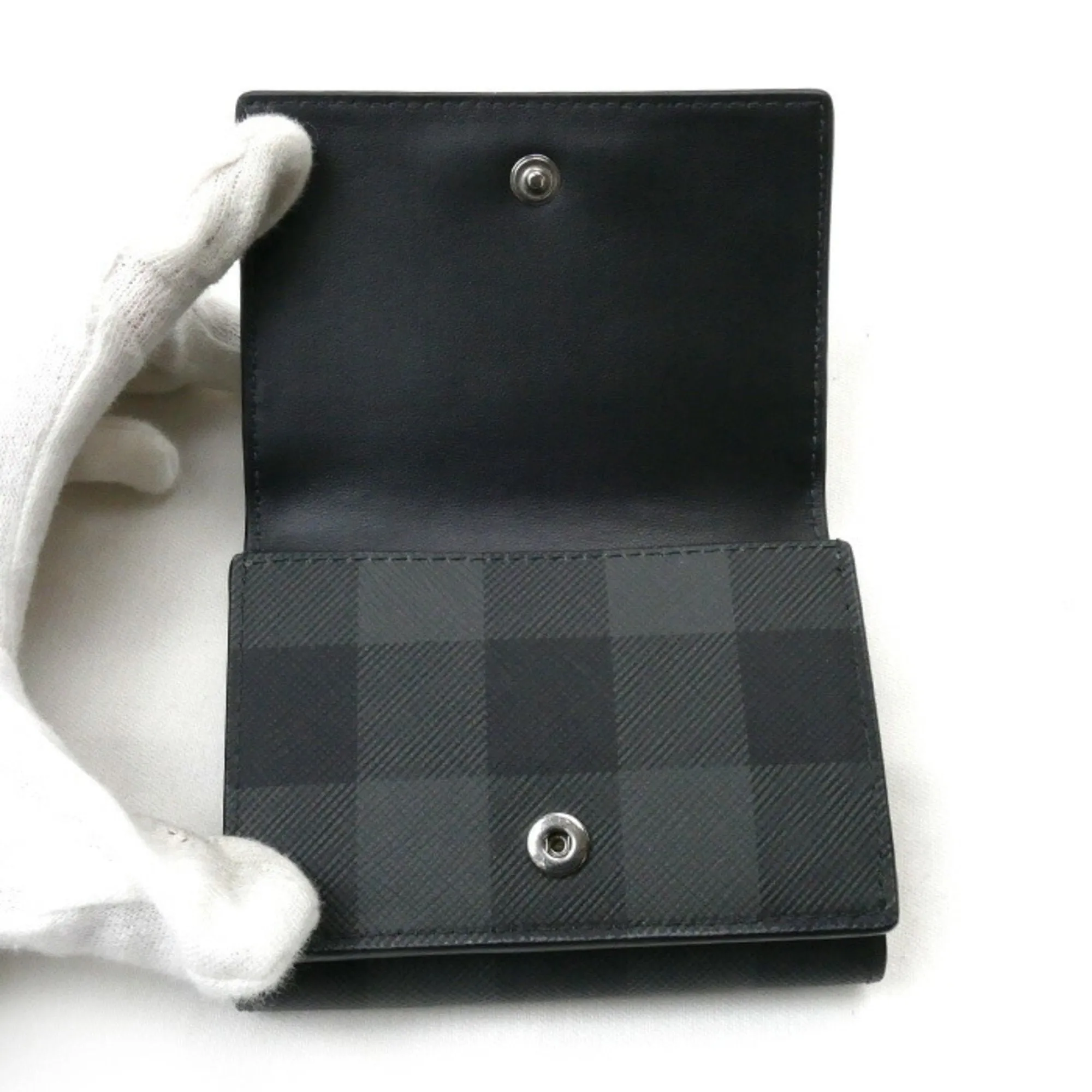 Burberry  Pvc Leather Wallet (Tri-Fold) (Pre-Owned)