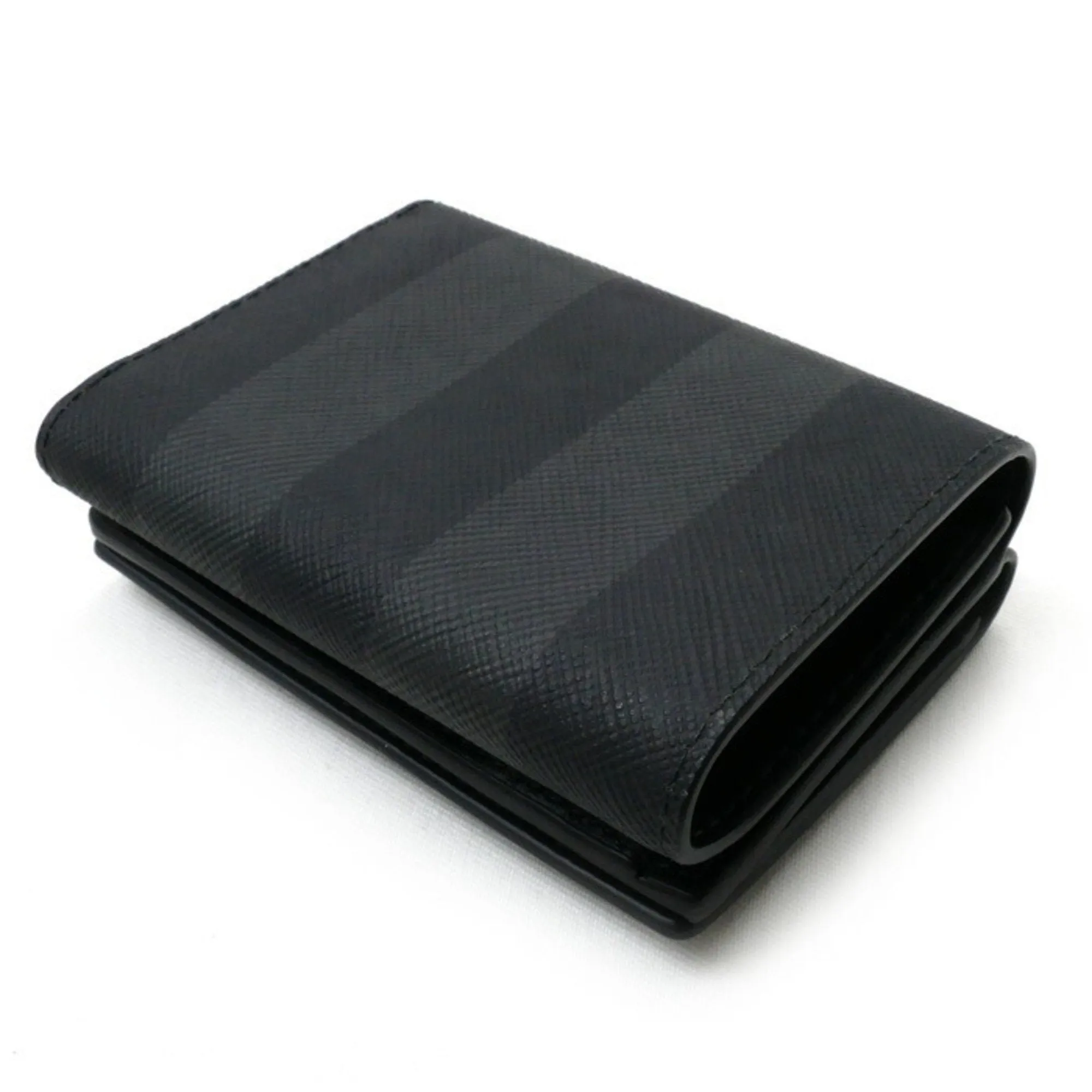 Burberry  Pvc Leather Wallet (Tri-Fold) (Pre-Owned)