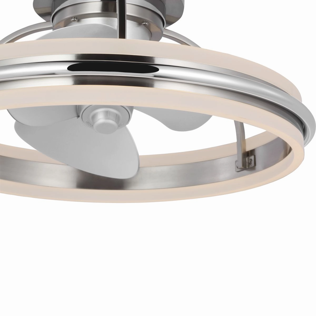 Burnett Ceiling Fan Brushed Nickel Fandeliers at discount prices