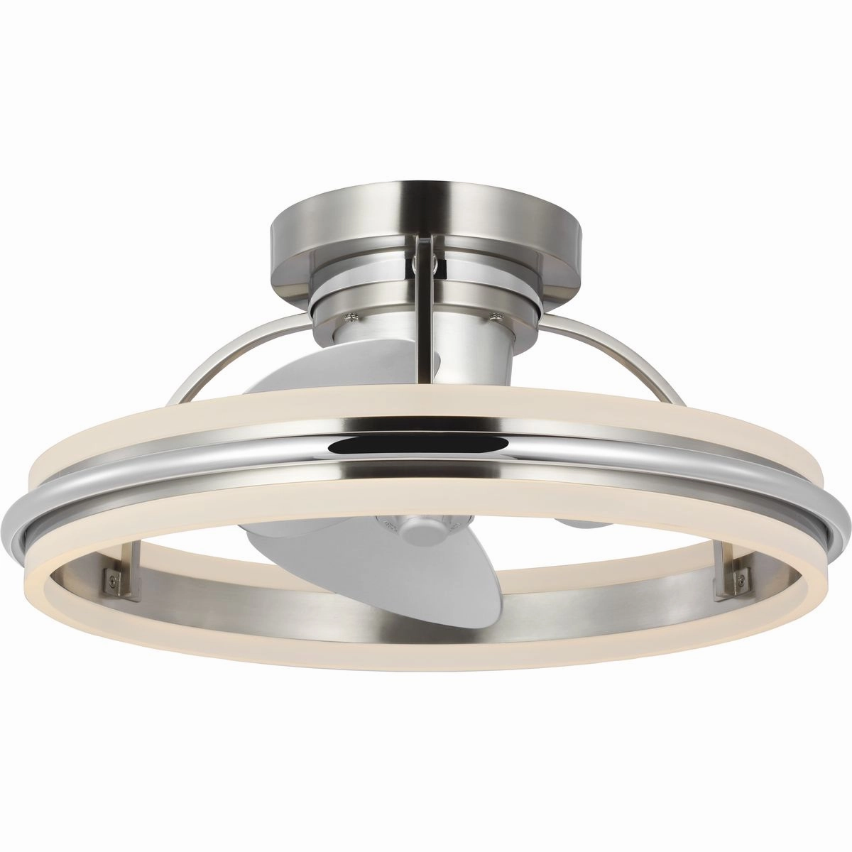 Burnett Ceiling Fan Brushed Nickel Fandeliers at discount prices
