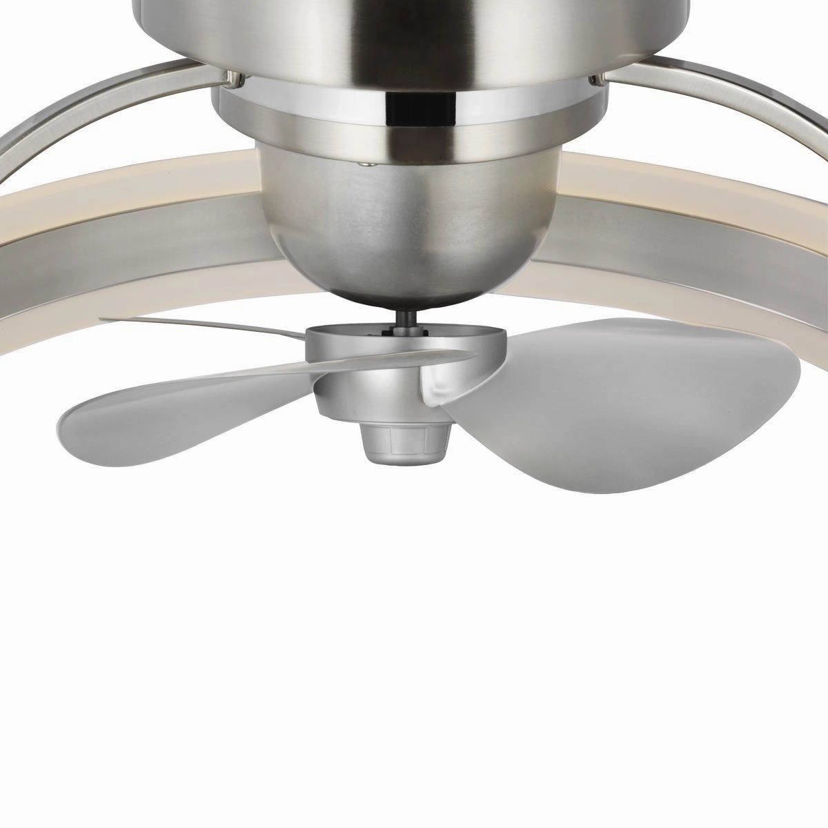 Burnett Ceiling Fan Brushed Nickel Fandeliers at discount prices