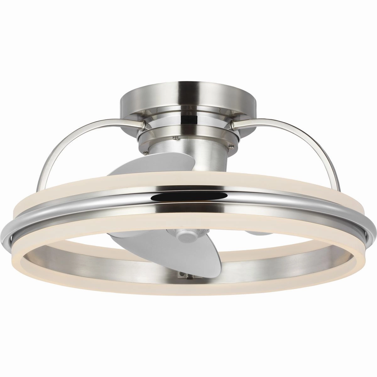 Burnett Ceiling Fan Brushed Nickel Fandeliers at discount prices