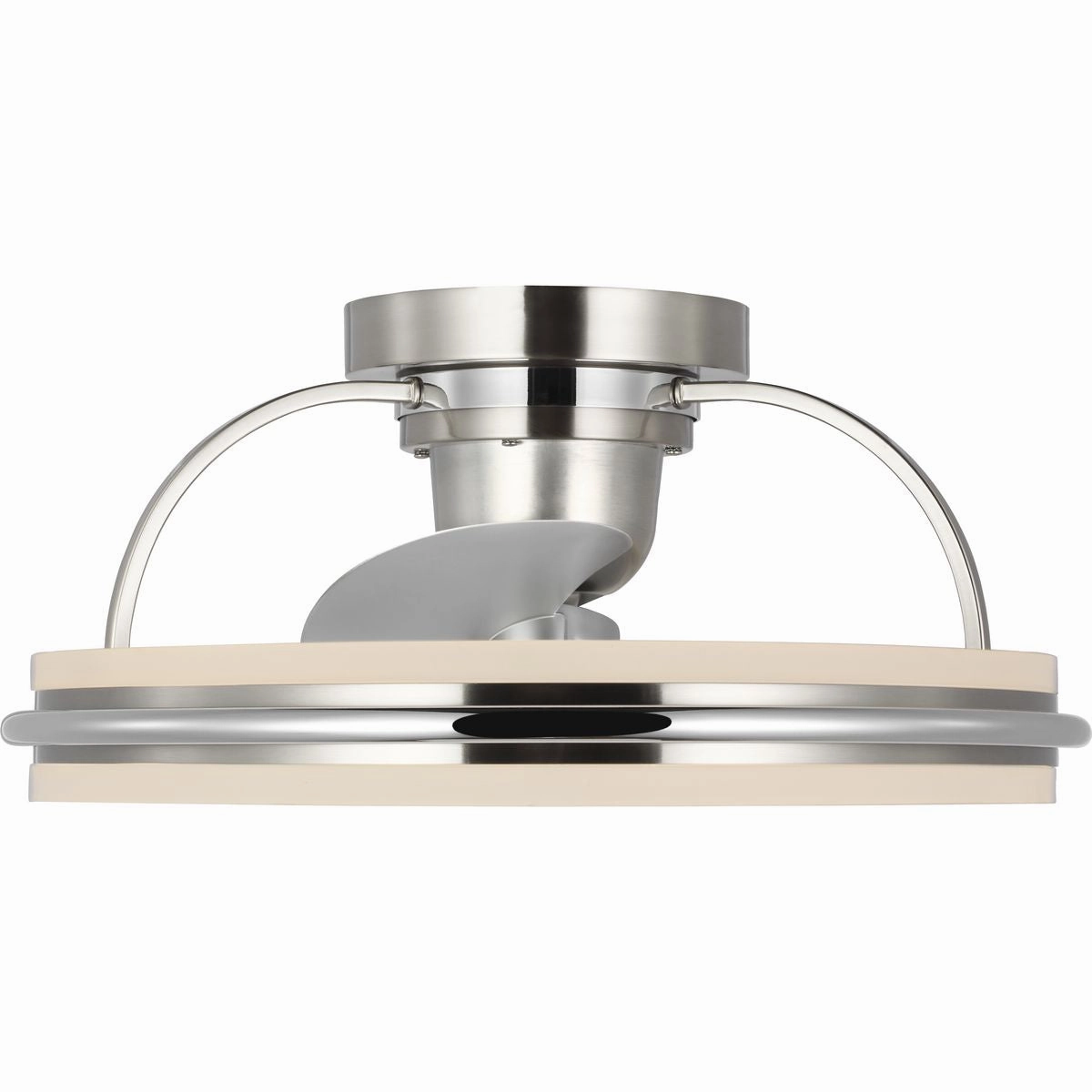 Burnett Ceiling Fan Brushed Nickel Fandeliers at discount prices