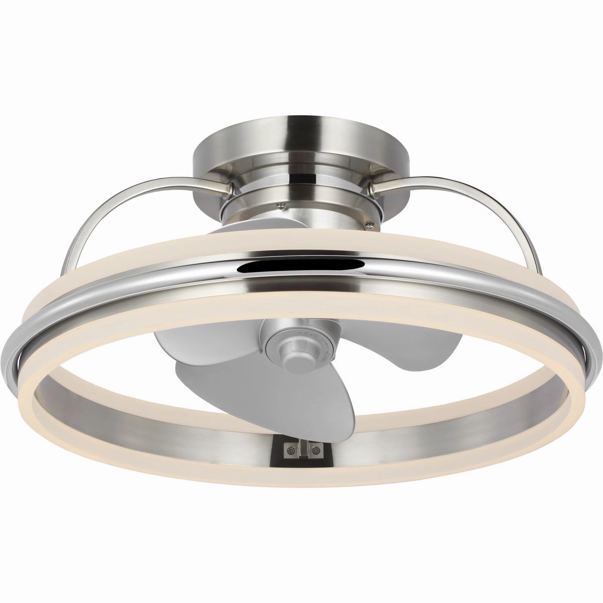 Burnett Ceiling Fan Brushed Nickel Fandeliers at discount prices