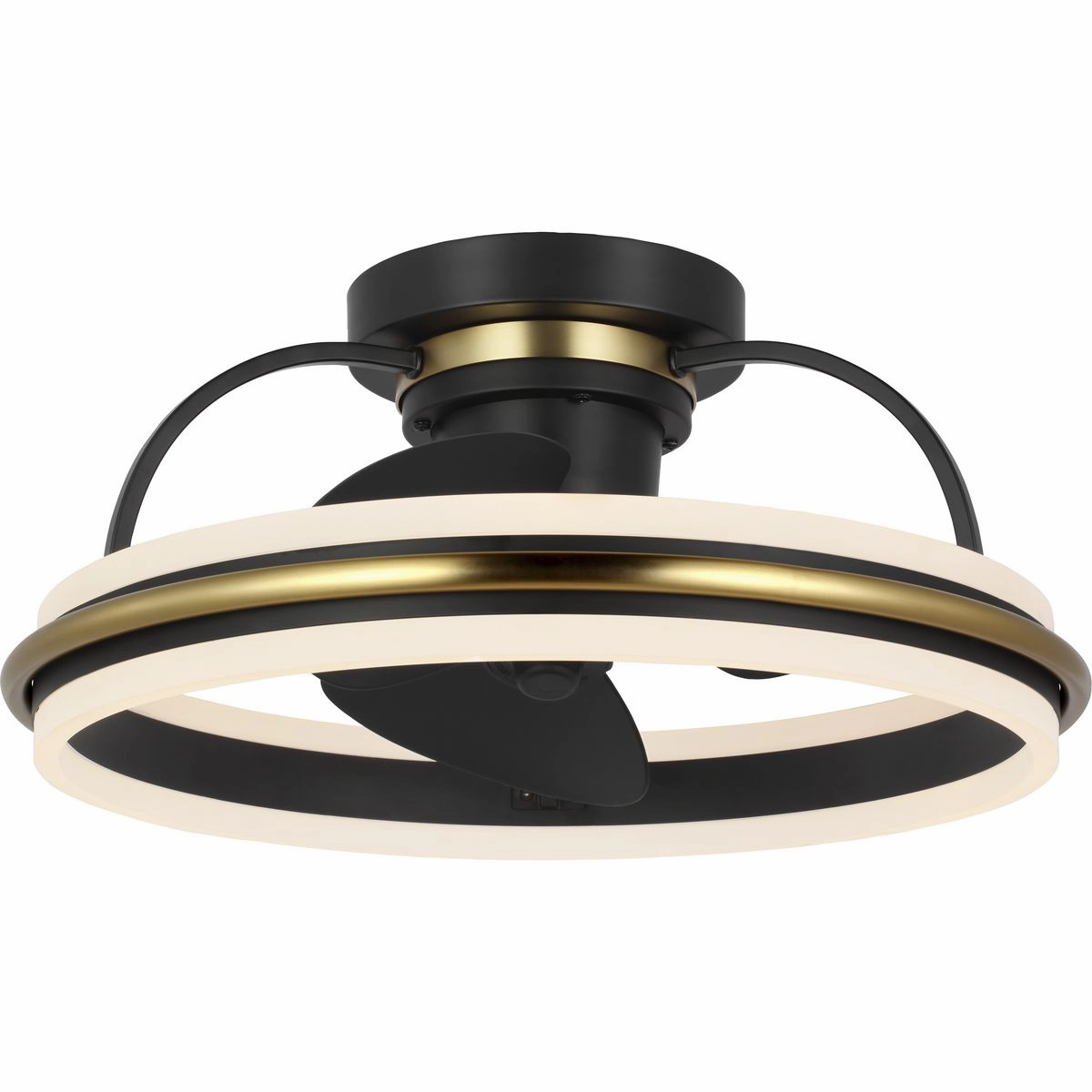 Burnett Ceiling Fan Matte Black Fandeliers at discount prices