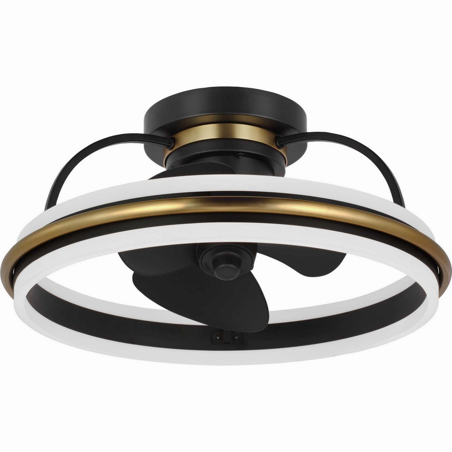 Burnett Ceiling Fan Matte Black Fandeliers FANS on sale now