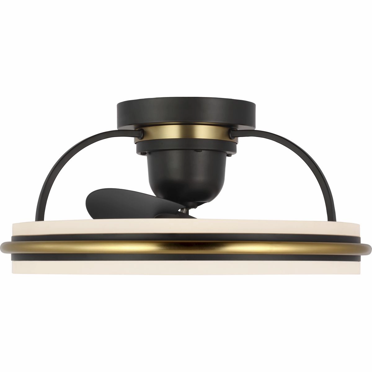Burnett Ceiling Fan Matte Black Fandeliers at discount prices