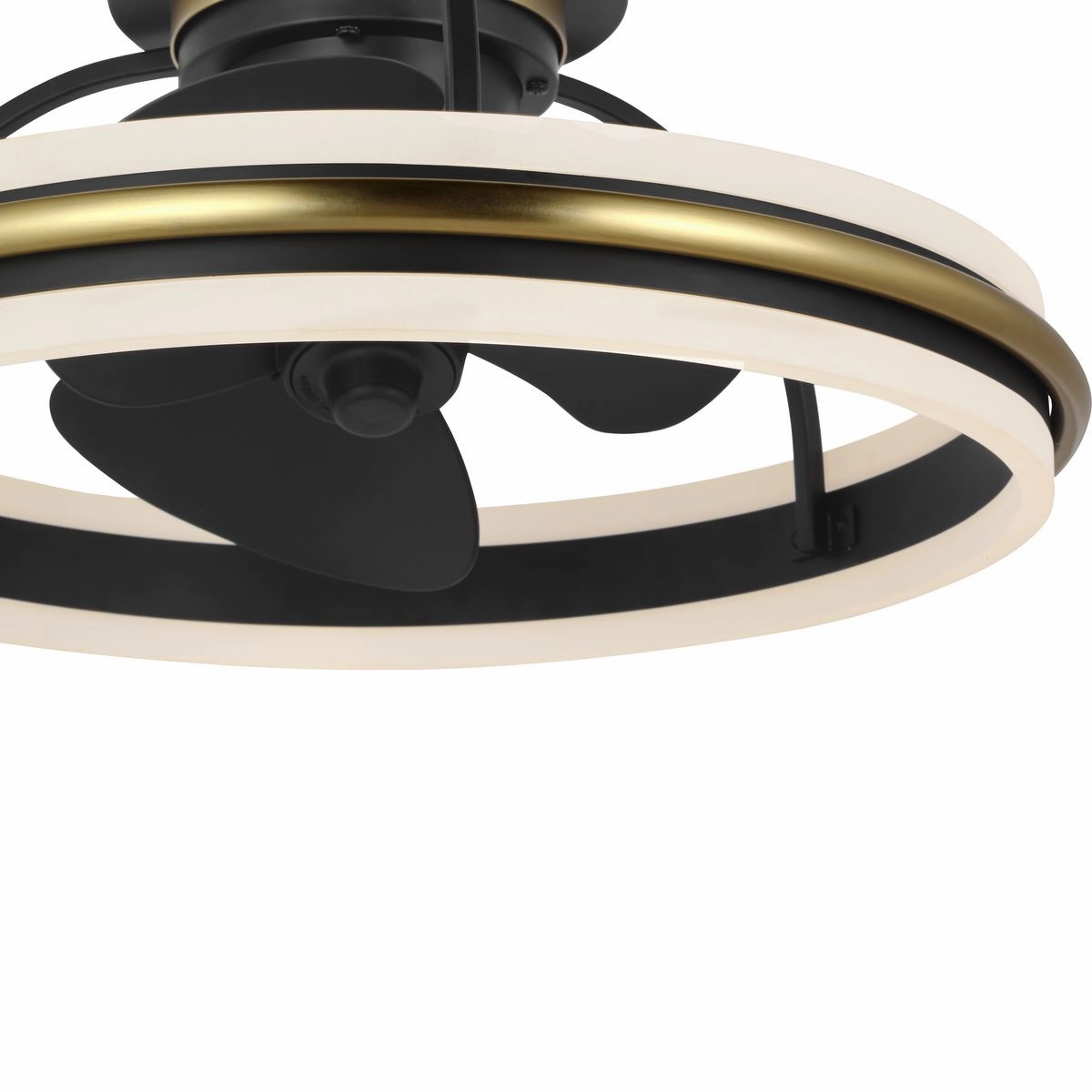 Burnett Ceiling Fan Matte Black Fandeliers at discount prices