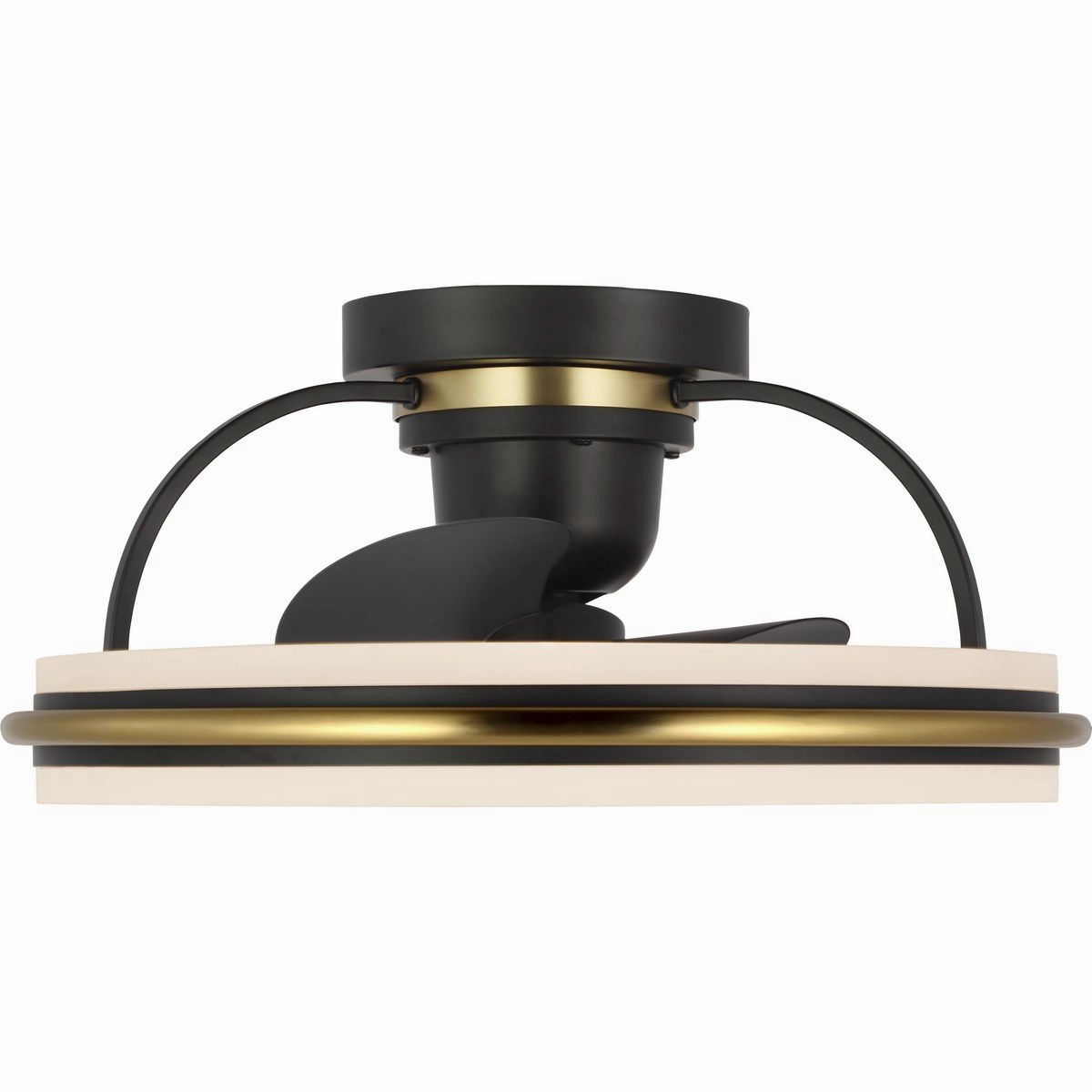 Burnett Ceiling Fan Matte Black Fandeliers at discount prices