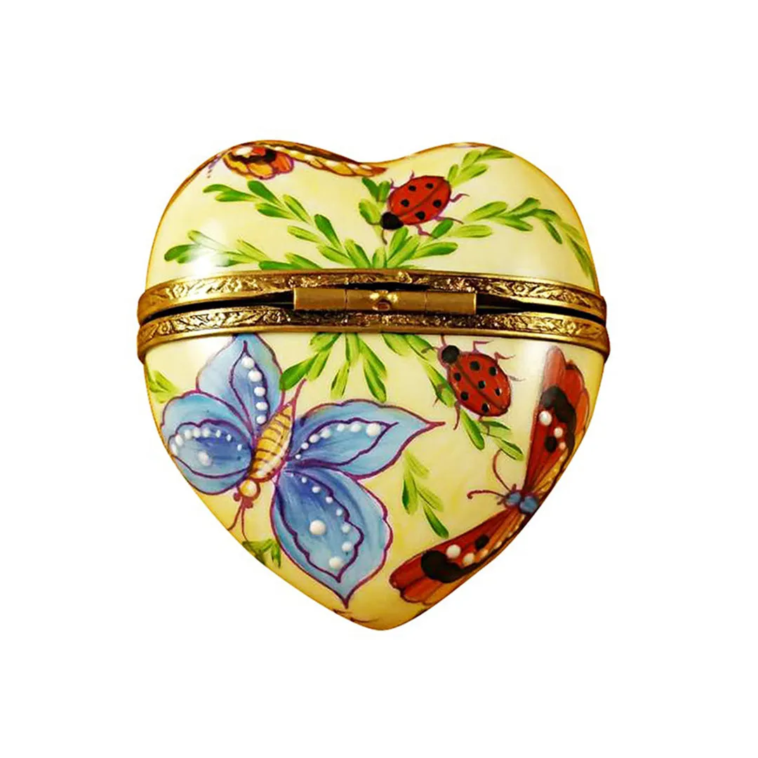 Butterfly Heart Limoges Limoges Boxes collectors shop