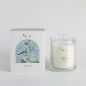 By Scent Botanicals Jasmine & Gardenia 400G Soy Candle Neobee Home Fragrance discount