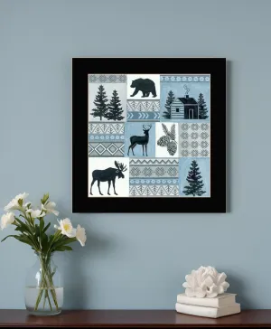 Cabin in the Woods 1 Black Framed Print Wall Art Discount Wall Decor Sets